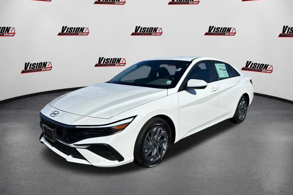 2025 Hyundai Elantra Hybrid Blue photo 1