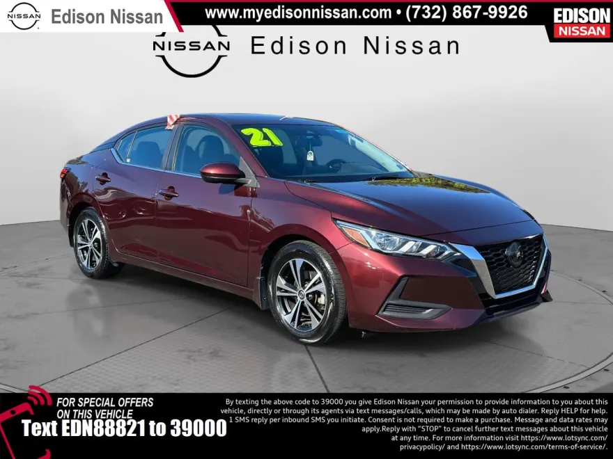 2021 Nissan Sentra SV photo 1
