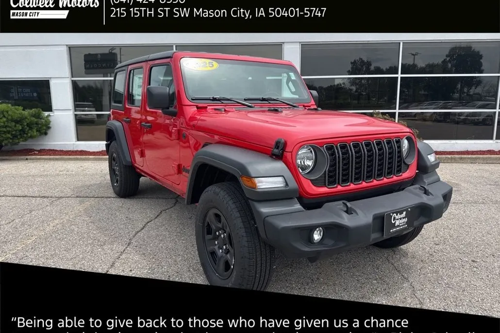 2025 Jeep Wrangler Sport S photo 1