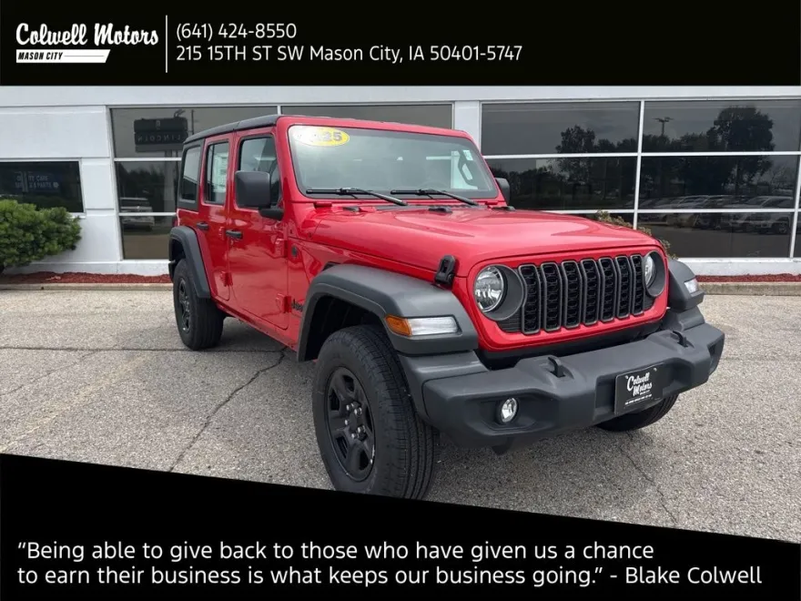 2025 Jeep Wrangler Sport S photo 1