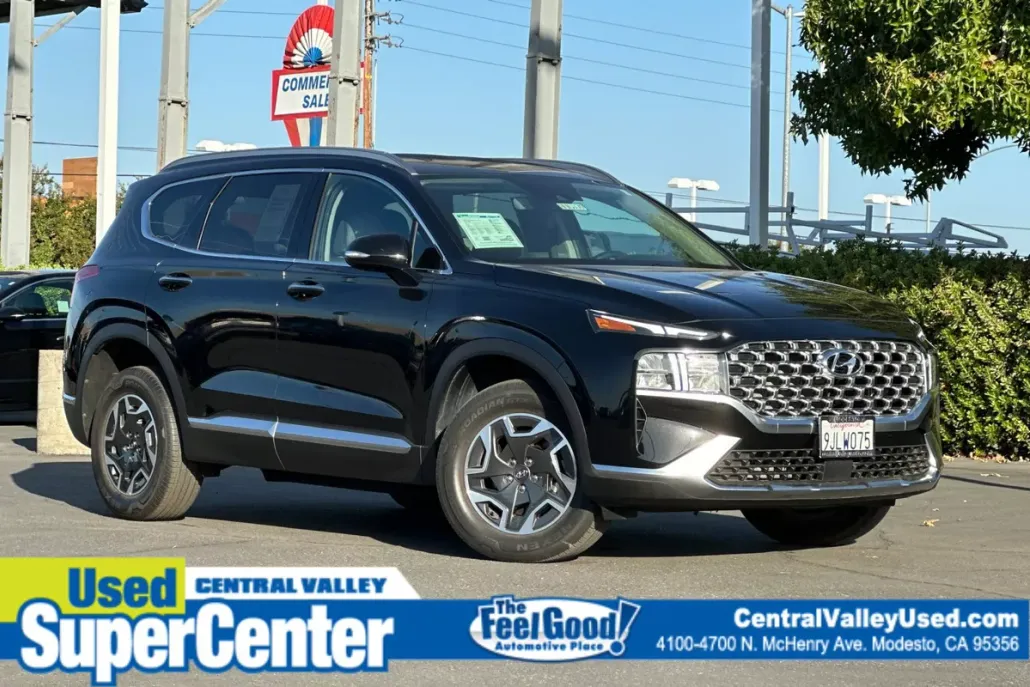 2023 Hyundai Santa Fe Blue photo 1