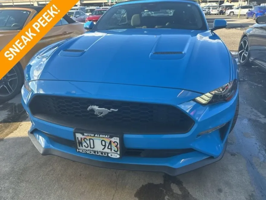 2022 Ford Mustang EcoBoost Convertible photo 1