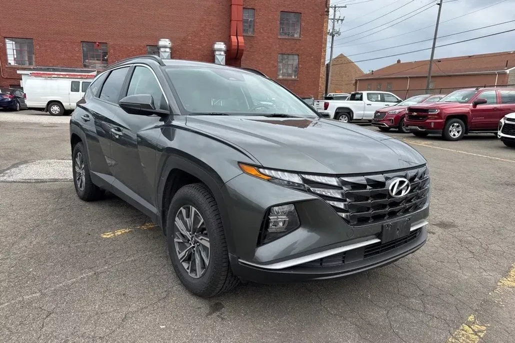 2022 Hyundai Tucson Hybrid Blue photo 1