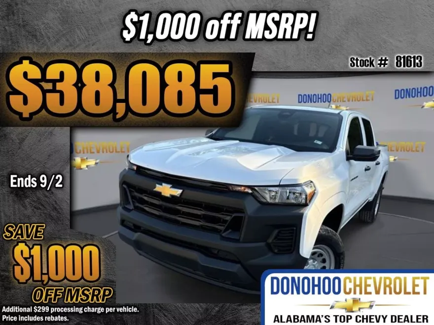 2026 Chevrolet Colorado Work Truck photo 1