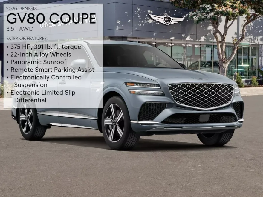2026 Genesis GV80 Coupe 3.5T photo 1