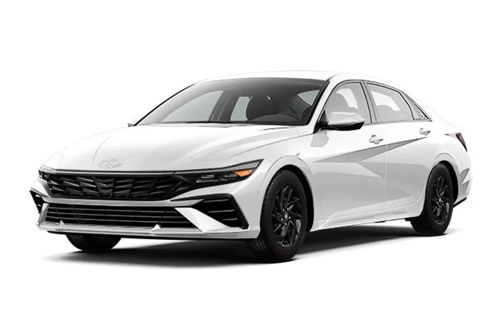 2024 Hyundai Elantra Hybrid Blue photo 1
