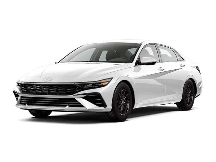 2024 Hyundai Elantra Hybrid Blue photo 1