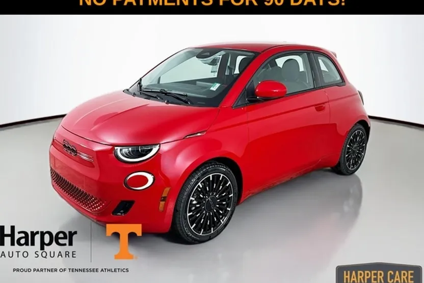 2024 Fiat 500e Red photo 1