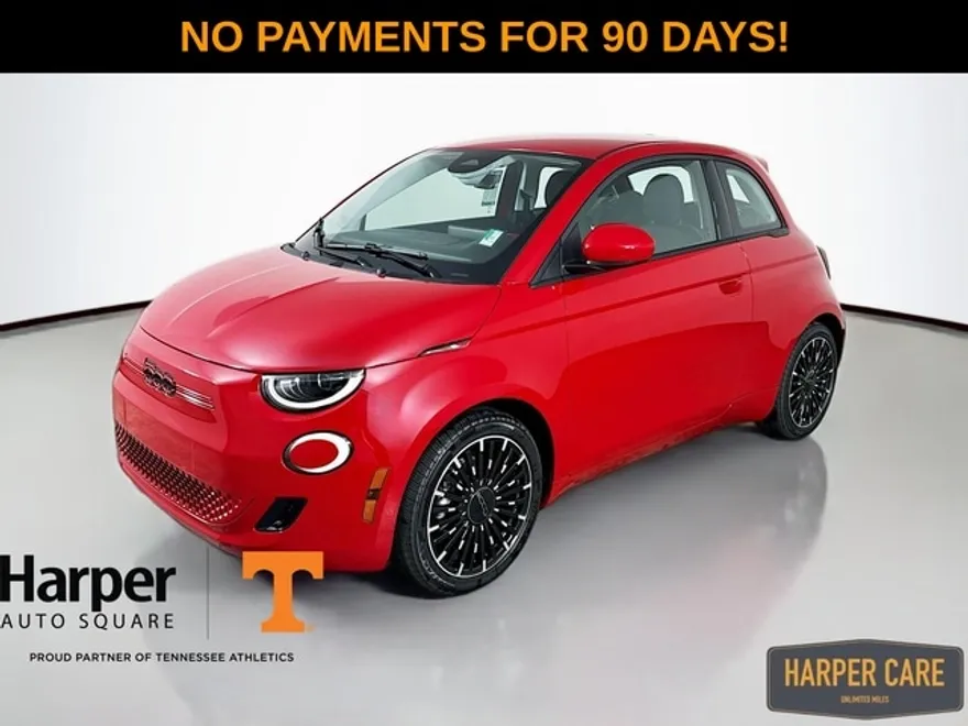 2024 Fiat 500e Red photo 1