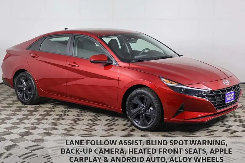 2023 Hyundai Elantra Hybrid Blue photo 1