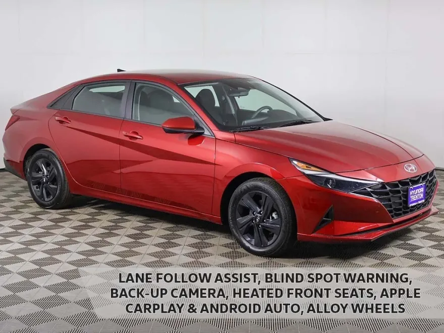 2023 Hyundai Elantra Hybrid Blue photo 1