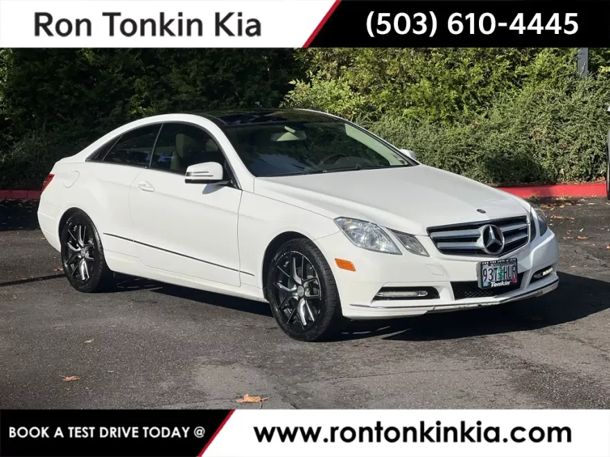 2013 Mercedes Benz E 350 Coupe photo 1