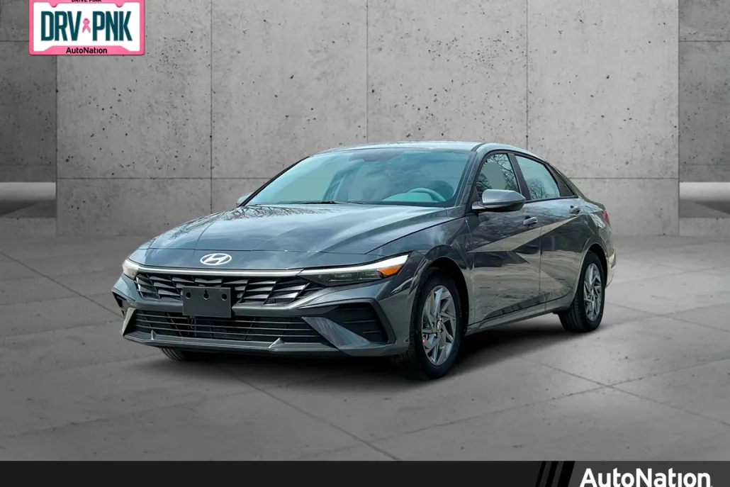 2025 Hyundai Elantra Hybrid Blue photo 1