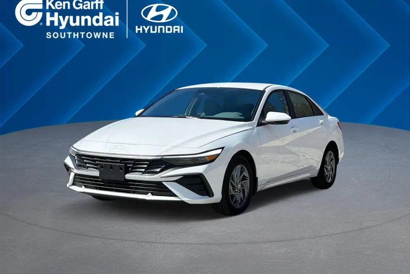2025 Hyundai Elantra Hybrid Blue photo 1