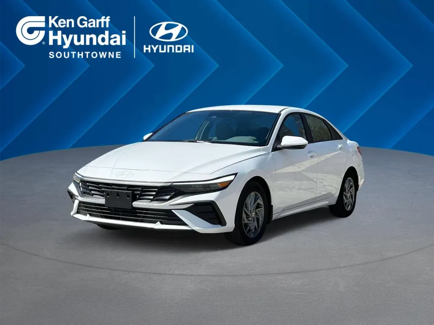 2025 Hyundai Elantra Hybrid Blue photo 1