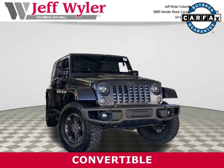 2016 Jeep Wrangler Unlimited Anniversary Edition photo 1