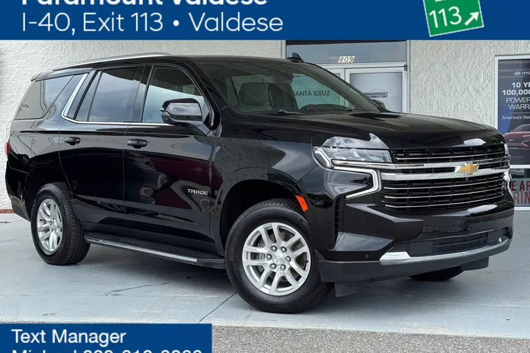 2022 Chevrolet Tahoe LT photo 1
