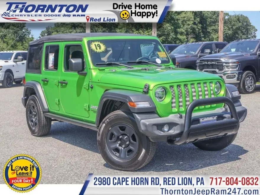 2019 Jeep Wrangler Unlimited Sport photo 1