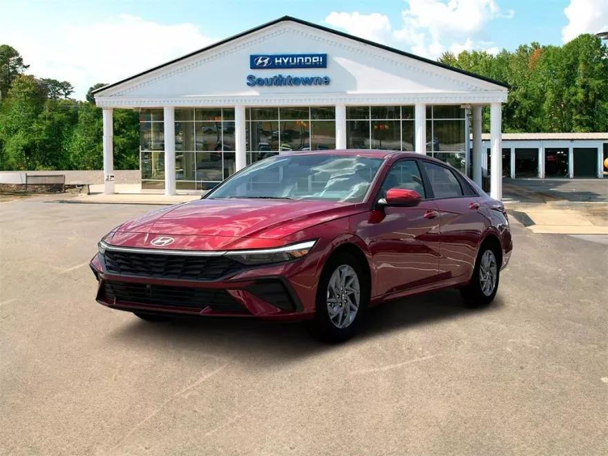 2025 Hyundai Elantra Hybrid Blue photo 1