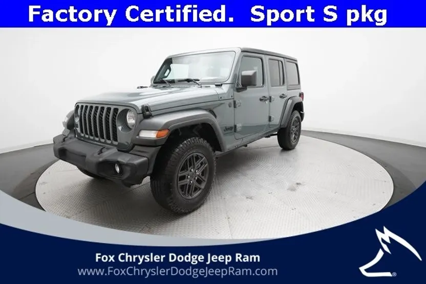 2024 Jeep Wrangler Sport S photo 1