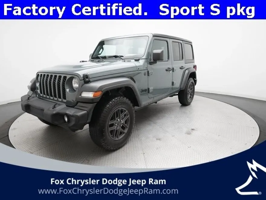 2024 Jeep Wrangler Sport S photo 1