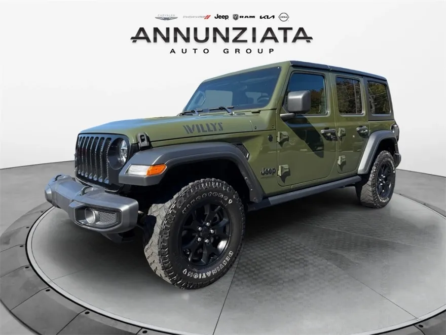 2021 Jeep Wrangler Unlimited Willys photo 1