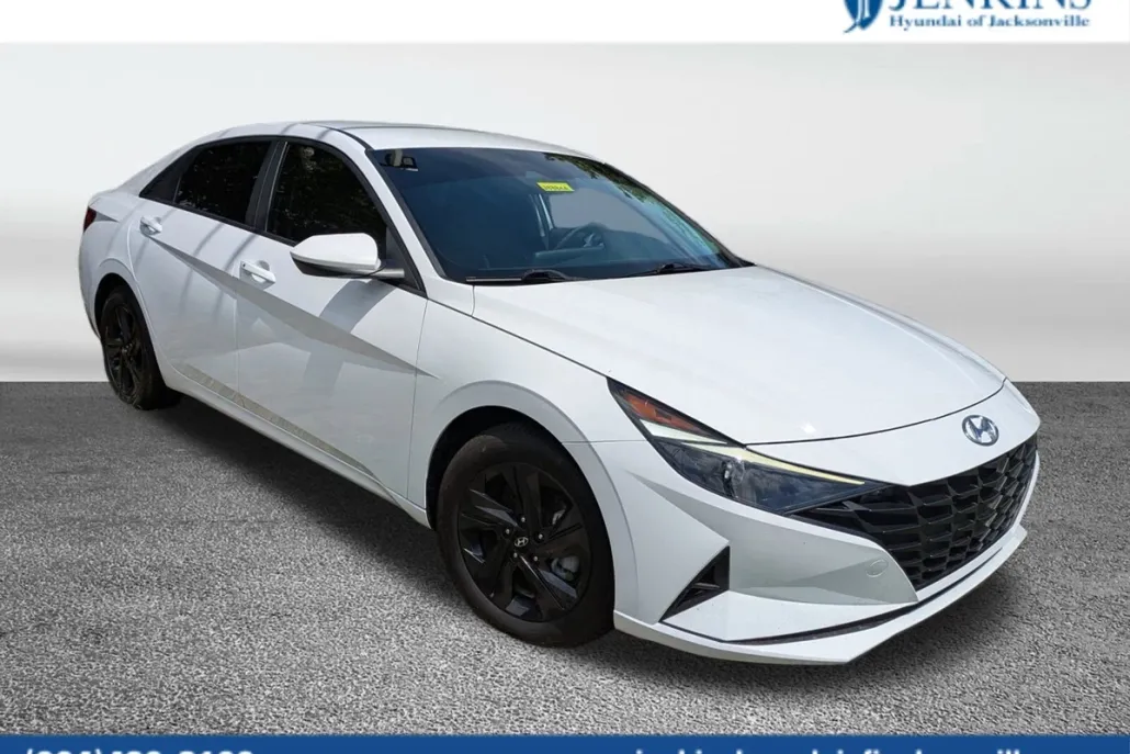 2023 Hyundai Elantra Hybrid Blue photo 1