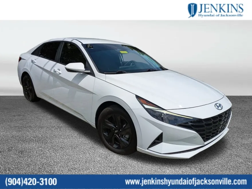 2023 Hyundai Elantra Hybrid Blue photo 1