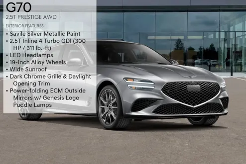 2026 Genesis G70 2.5T Prestige AWD photo 3