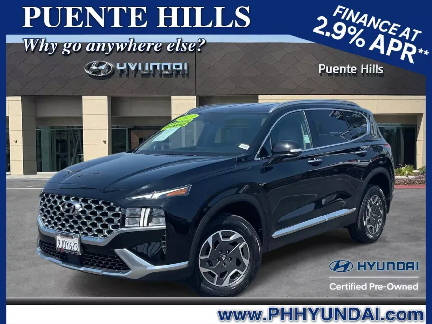 2023 Hyundai Santa Fe Blue photo 1