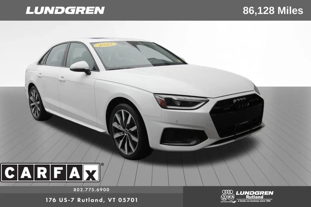 2022 Audi A4 40 Premium Plus Quattro photo 1