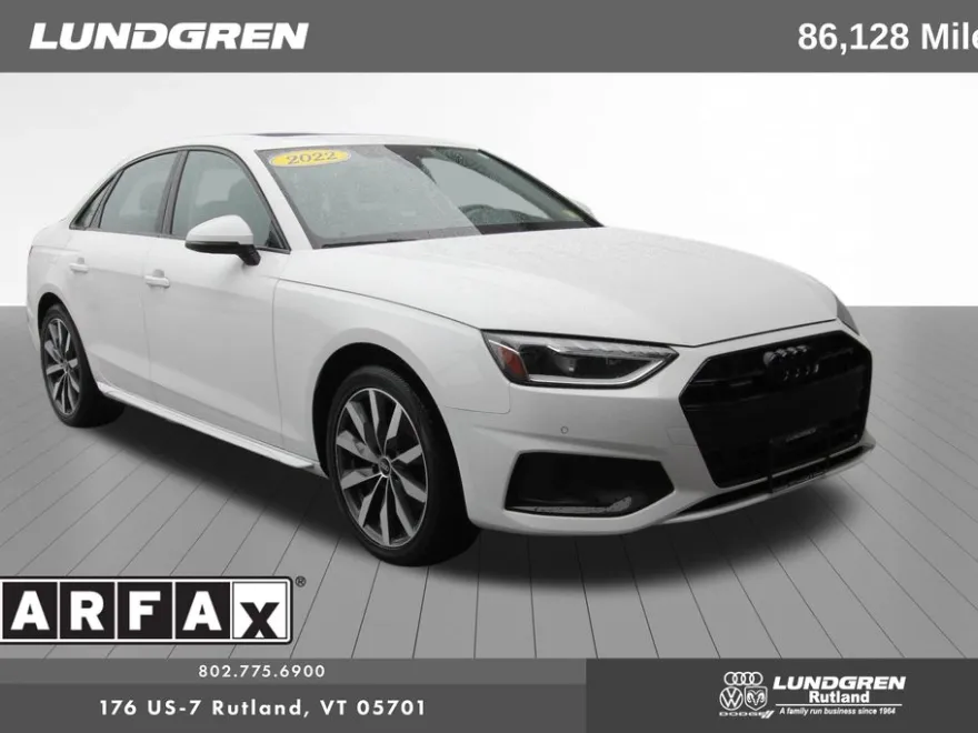 2022 Audi A4 40 Premium Plus Quattro photo 1