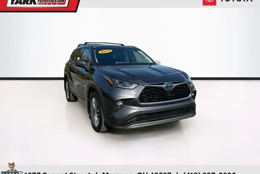 2022 Toyota Highlander Hybrid Platinum photo 1