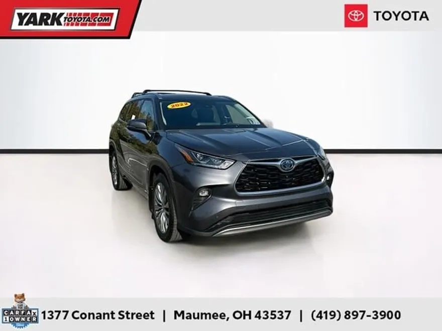 2022 Toyota Highlander Hybrid Platinum photo 1