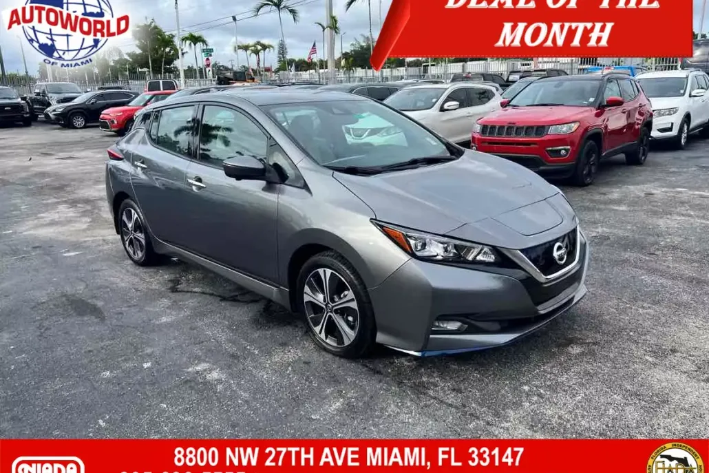 2021 Nissan Leaf SL Plus photo 1