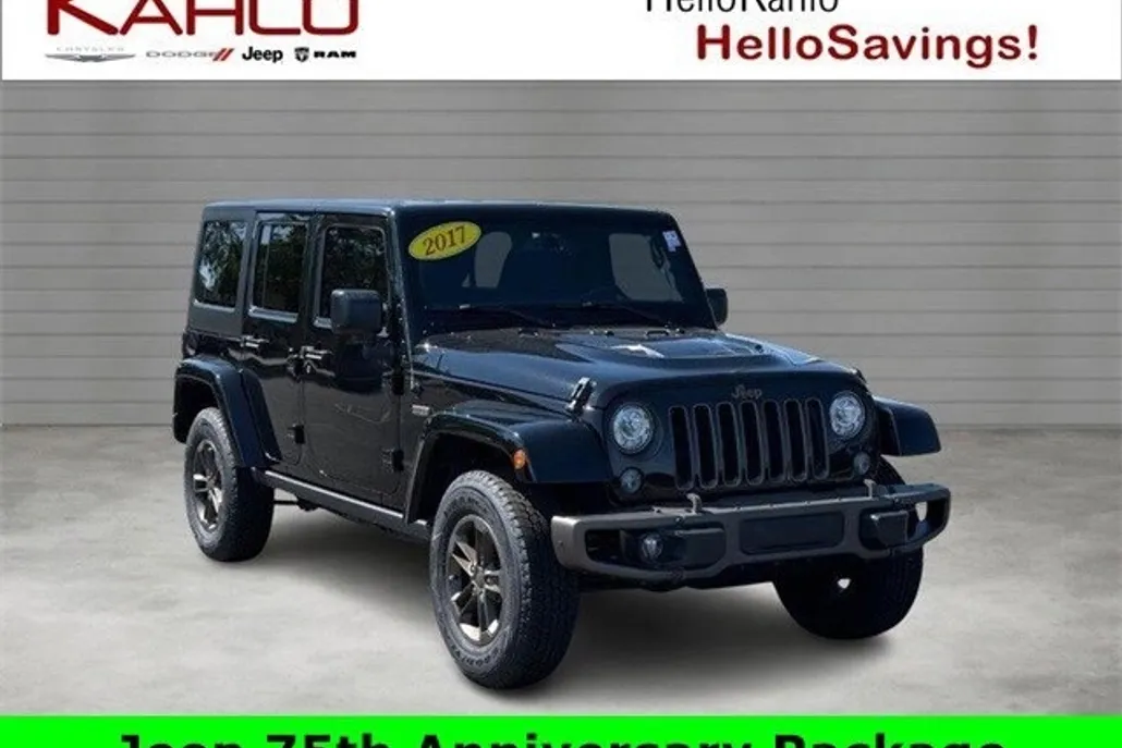 2017 Jeep Wrangler Unlimited Anniversary Edition photo 1