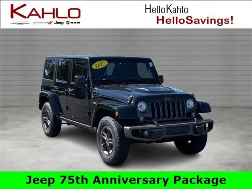 2017 Jeep Wrangler Unlimited Anniversary Edition photo 1