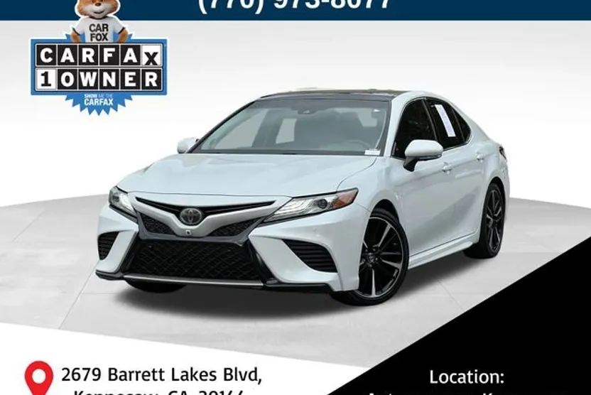 2018 Toyota Camry XSE V6 photo 1