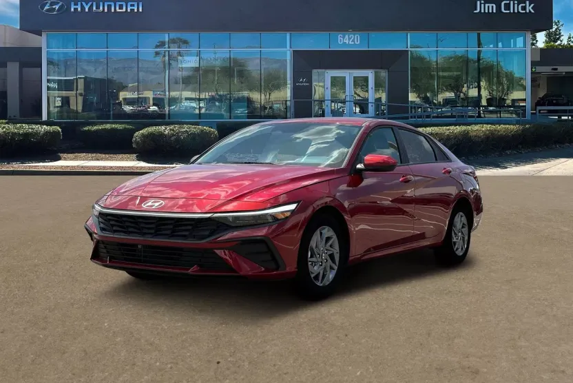 2025 Hyundai Elantra Hybrid Blue photo 1