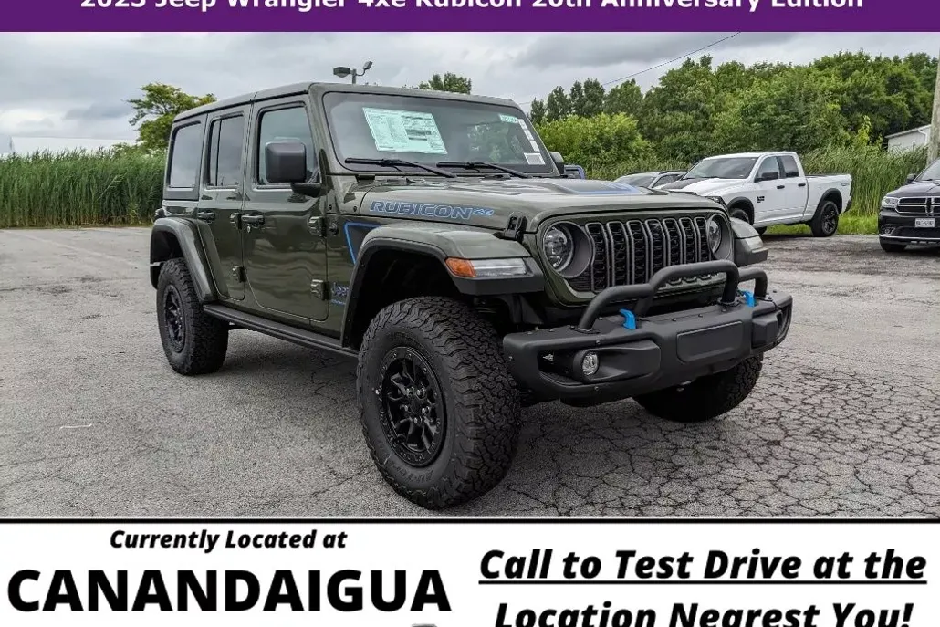 2023 Jeep Wrangler Sport 4xe Rubicon Anniversary Edition photo 1