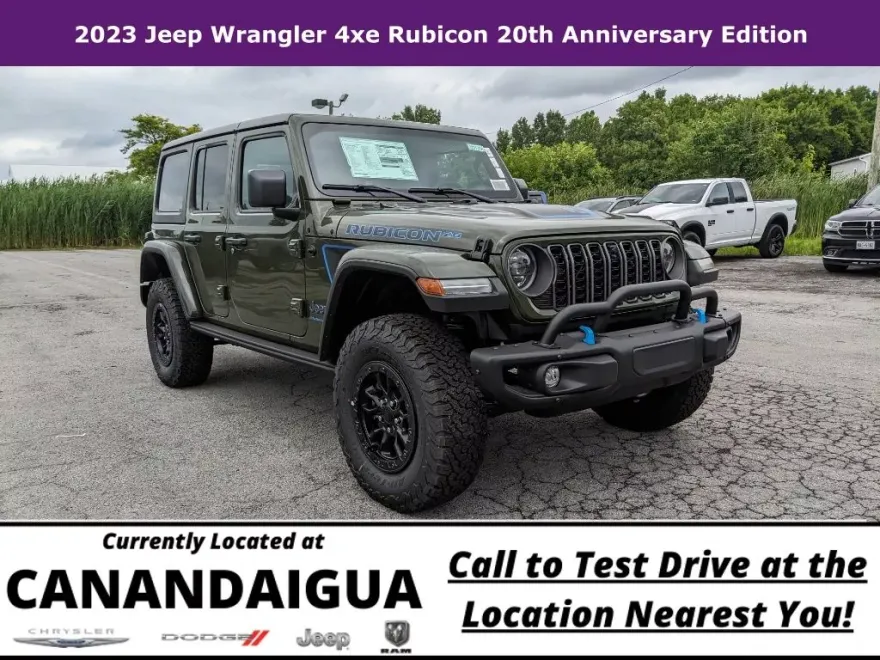 2023 Jeep Wrangler Sport 4xe Rubicon Anniversary Edition photo 1