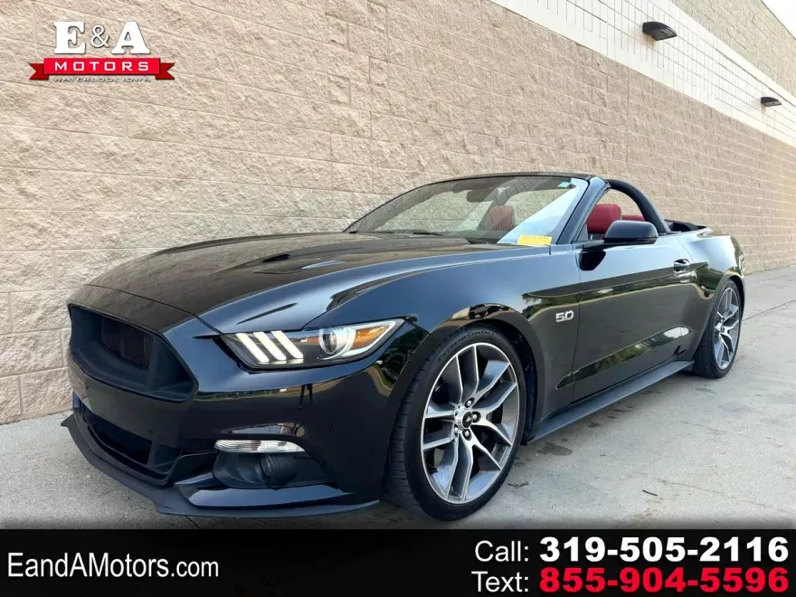 2017 Ford Mustang GT Premium Convertible photo 1