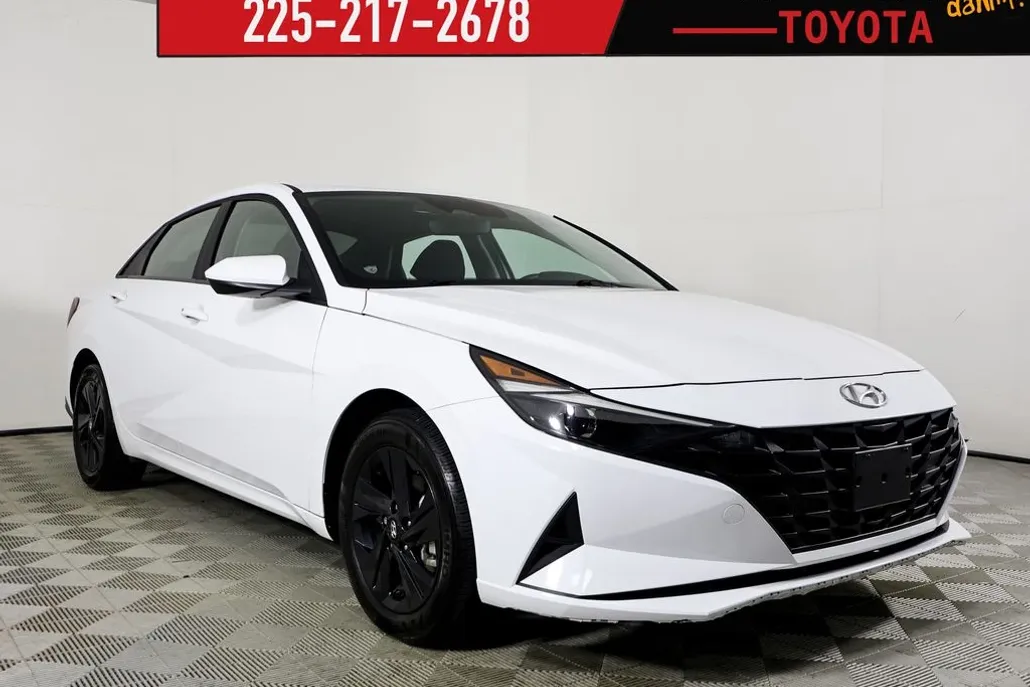 2023 Hyundai Elantra Hybrid Blue photo 1