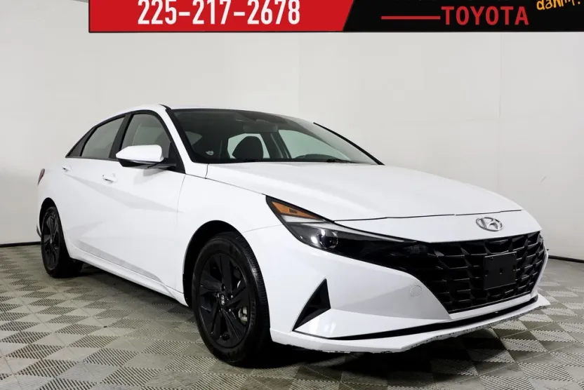 2023 Hyundai Elantra Hybrid Blue photo 1