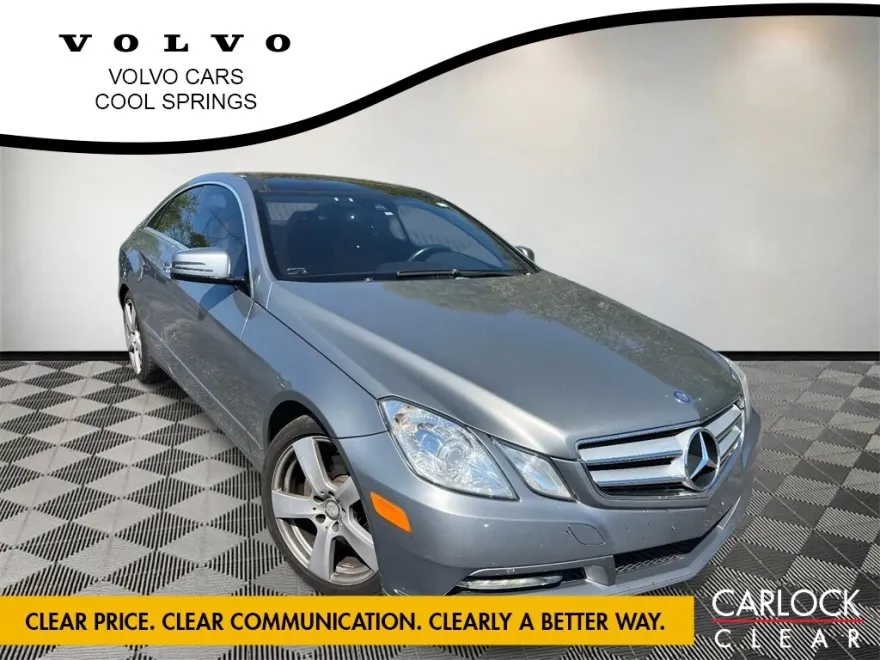 2013 Mercedes Benz E 350 4MATIC Coupe photo 1