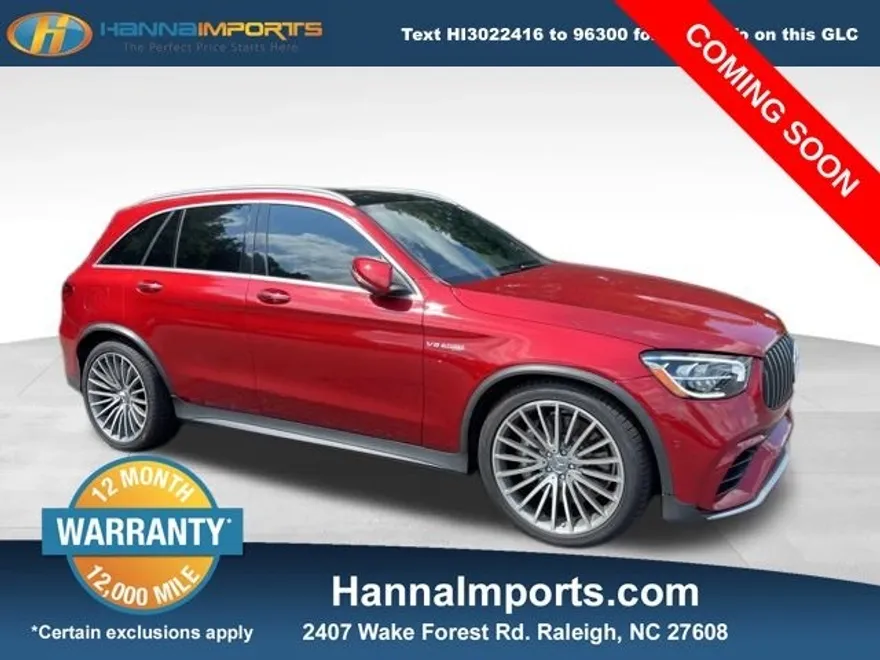2020 Mercedes Benz GLC 63 AMG photo 1
