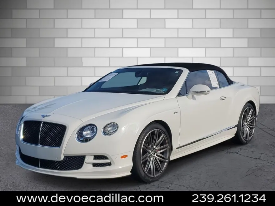 2015 Bentley Continental GT Speed photo 1