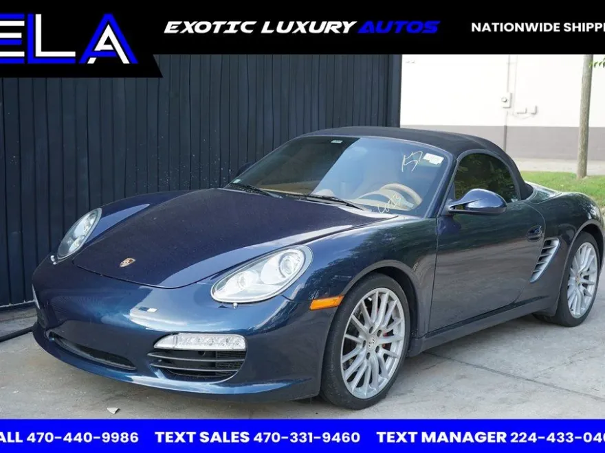 2012 Porsche Boxster Spyder photo 1