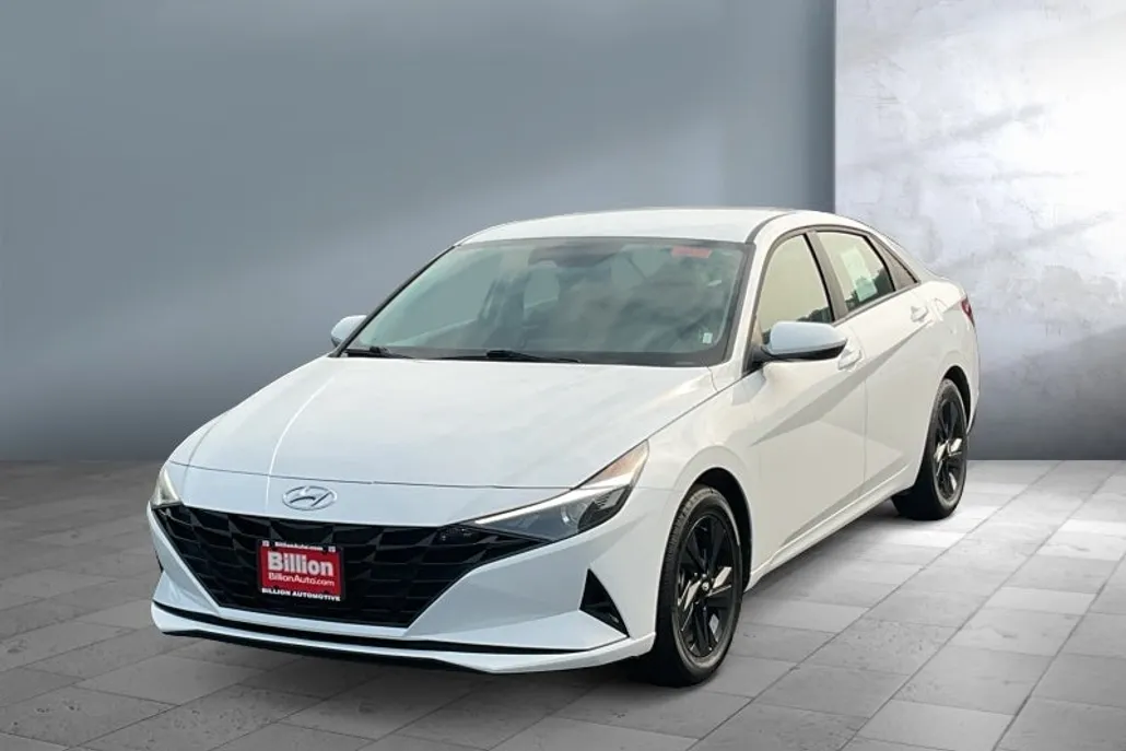2023 Hyundai Elantra Hybrid Blue photo 1