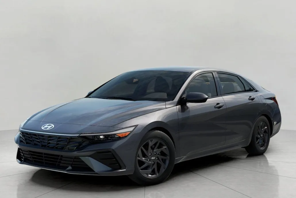 2025 Hyundai Elantra Hybrid Blue photo 1